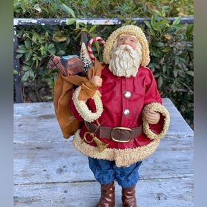Clothtique Possible Dreams vintage Santa Clause Christmas decor